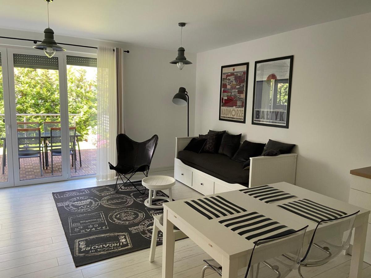 Apartament Bialy W Rewalu Exterior foto